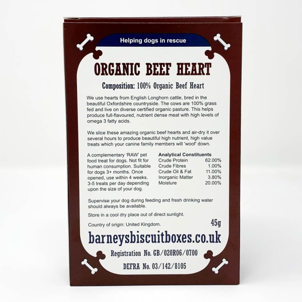 Organic Beef Heart Jerky