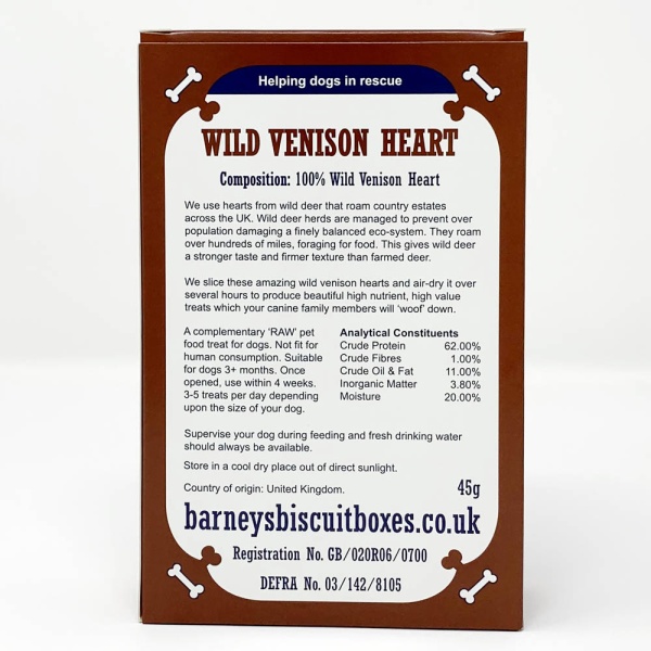 Wild Venison Heart Jerky